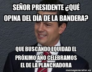 meme dia bandera mexicana