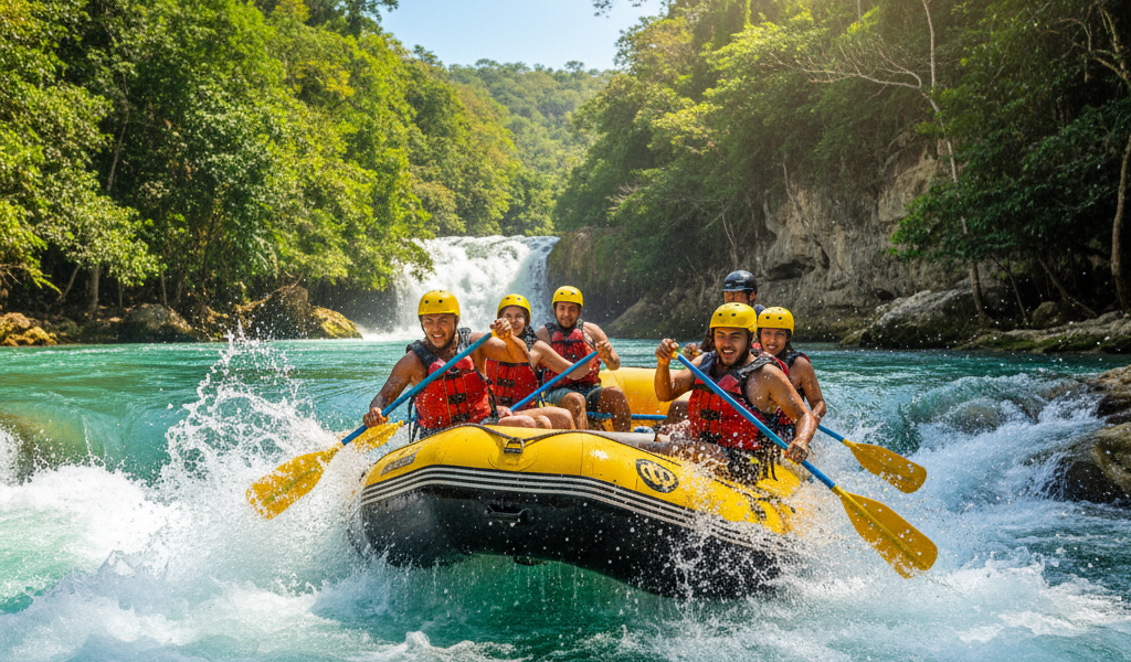 Rafting en la Huasteca Potosina