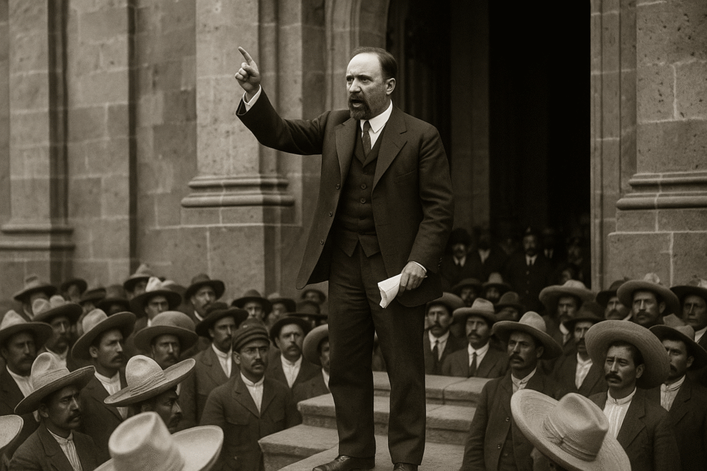 Madero organiza la rebelión