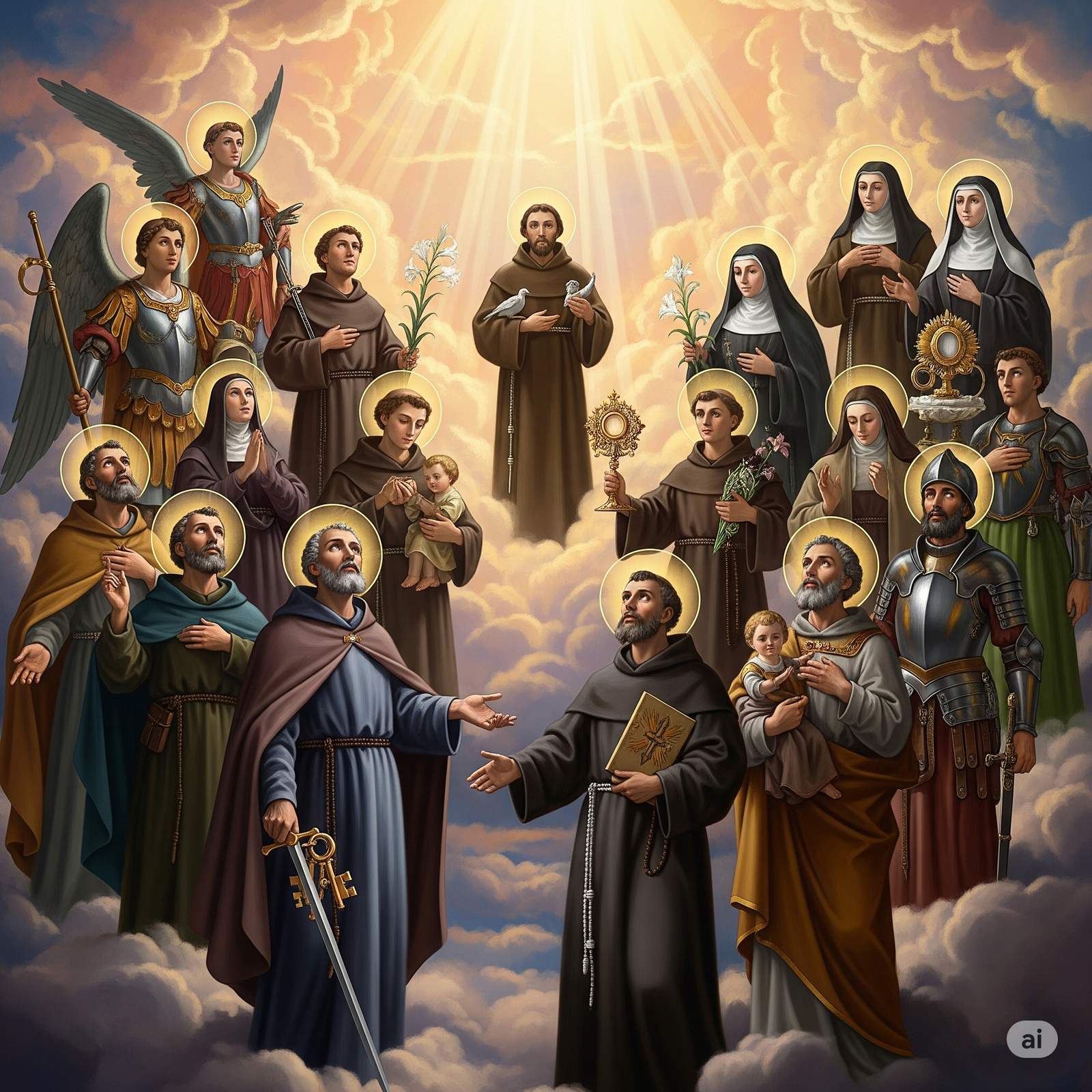 Oraciones a Santos