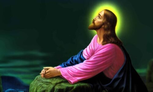 jesus rezando frecuencia