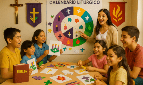 clase catecismo calendario liturgico