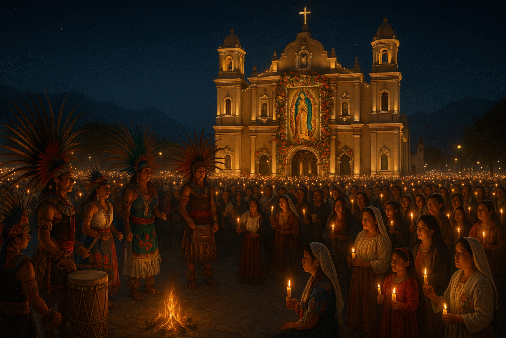 celebraciones de la Virgen de Guadalupe en Monterrey