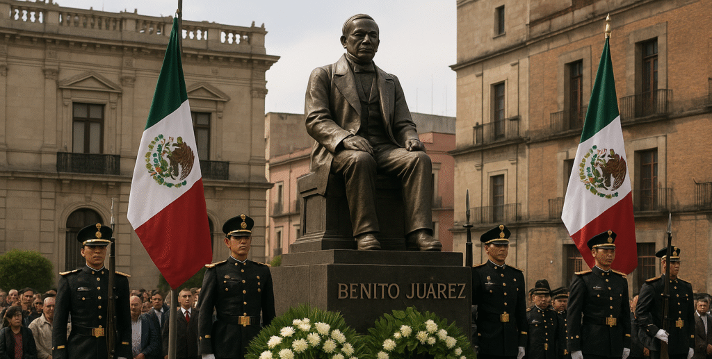 homenaje Benito Juárez México
